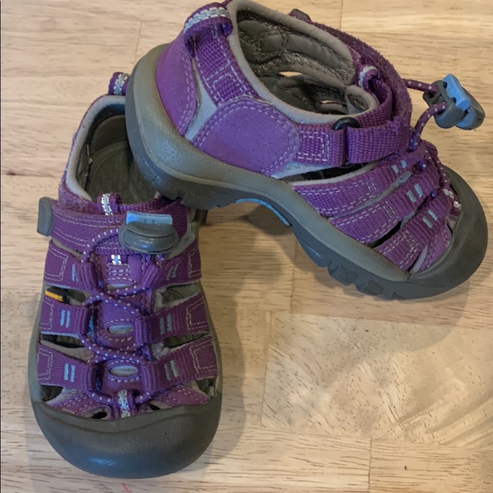 Purple Keen sandals